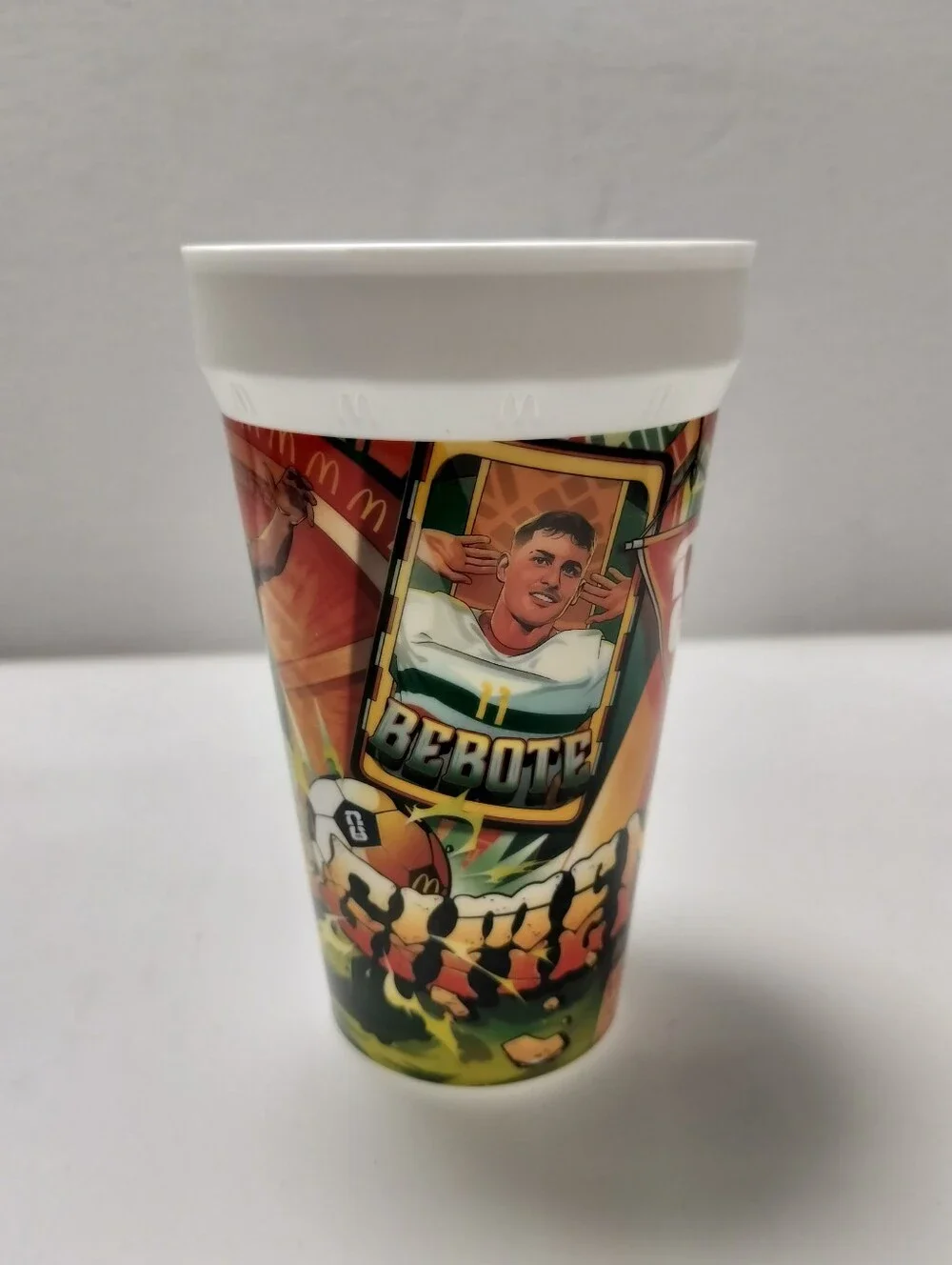 2026 McDonald's FIFA World Cup Adult Happy Meal Cup Gimenez Mexico El Tri I'm